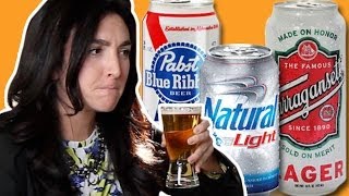 Cheap Beer Reviewed By A Wine Expert [upl. by Aihselef]