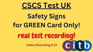 CSCS Test UK  100 New QampA  CSCS Card UK 2023  CITB health and safety Test 2023  CSCS Mock Test [upl. by Mandle]