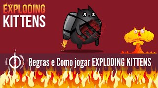 Regras e Como jogar Exploding Kittens [upl. by Gherlein437]