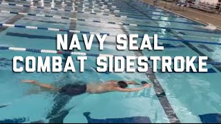 Master the Combat Sidestroke in the SEAL PST [upl. by Quenby]