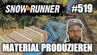 SnowRunner 519  Material produzieren  Gameplay  PS5  deutsch  Lets Play [upl. by Carri]