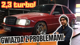 Jakie spotkaliśmy problemy Jak sobie poradziliśmy Mercedes 190E W201  23 turbo  EMU Classic [upl. by Pomfrey82]