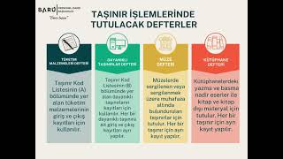 Taşınır İşlemlerinde Tutulacak Defterler [upl. by Ettenan]