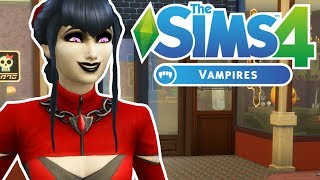 The Vampire Store  The Sims 4 Vampires  Episode 40 [upl. by Letsou]