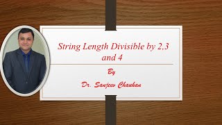 Lecture 9 DFA for the length of String is Divisible by 23 and 4 [upl. by Orvil]