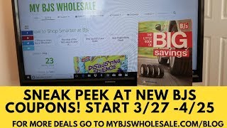 Sneak Peek at New BJs Wholesale Coupon Book 327  425 [upl. by Harriman974]