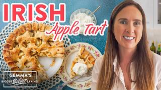 Traditional Irish Apple Tart Recipe  Made in Ireland 🇮🇪🍏🥧 [upl. by Reina]