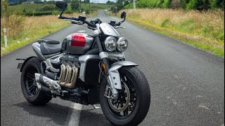 Triumph Rocket 3 R First Impressions [upl. by Kerk]