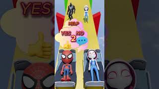 GTA V New Kiss Run Funny Spidey vs Spider Gween Epic Challenge gta [upl. by Russom]