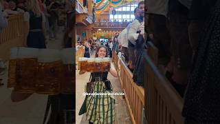 10 auf einen Streich💪🍻 bavarianbeerworldwidebierlehrerschützenzeltmaßbierwiesnoktoberfest10 [upl. by Mannuela]