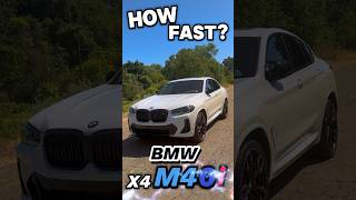 How Fast is the BMW X4 M40i [upl. by Aeslek]