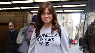 Valerie Bertinelli Visits NBC Studios in New York [upl. by Malvia]