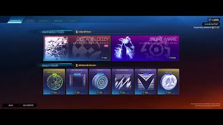 Rocket League Item Shop November 3 2021 NightMare Goal Explosion Octane Oozy decal new items [upl. by Ethelinda]