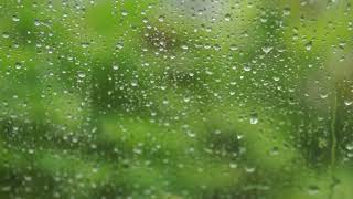 gentle rain sounds for sleeping 3 hours  Relaxing Rain on window  insomniameditationstudy [upl. by Lemay332]