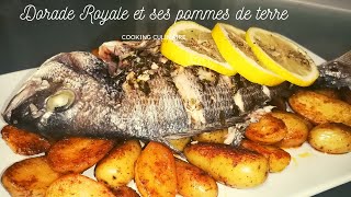 Dorade royale avec ses pommes de terre sautées [upl. by Ynomrah]