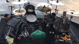 Drum Setup for the 2018 Jason Aldean Tour [upl. by Akeimat]