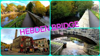 A TOUR OF HEBDEN BRIDGE 17102024 [upl. by Sindee]