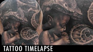 Tattoo Timelapse  The Rat Pack [upl. by Desta995]