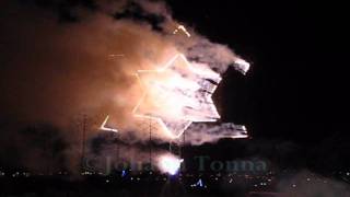 Largest Catherine Wheel On Earth Guinness World Record [upl. by Yreffoeg935]