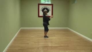 Linedance Lesson Mucara Walk Choreo John Steel Music La Mucara by The Mavericks [upl. by Alicec]