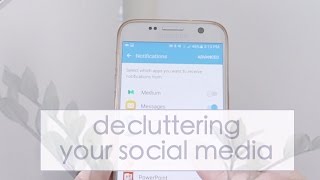 Declutter your Social Media ☁ DAY EIGHT  Simplify your Life Challenge [upl. by Pry]