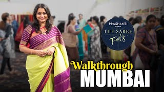 Walkthrough  The Saree Trails Ed 15  Mumbai  CIDCO Expo center Vashi  March 1 2 amp 3 [upl. by Suryt352]