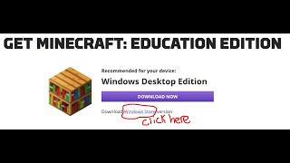 How to install Minecraft Education Edition on School Computer Windows 10 [upl. by Atnohsal]