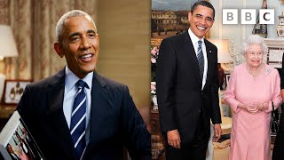 Barack Obama’s fond memories of HM Queen Elizabeth II  BBC [upl. by Hawger]