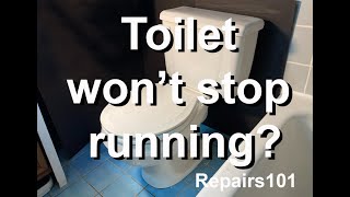 How to Fix a Running Toilet [upl. by Idas]