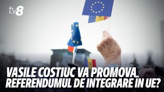 Vasile Costiuc va promova referendumul de integrare în UE [upl. by Akiria390]