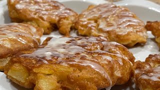 Quick amp Easy Recipe for Homemade Apple Fritters [upl. by Surat]