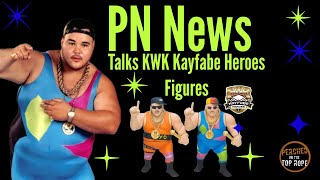 PN News Talks Why WCW Galoob Never Came Out Talks NEW KWK Kayfabe Heroes Figures [upl. by Ysset]