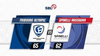 Fribourg Olympic vs Spinelli Massagno  Game Highlights [upl. by Nomad]