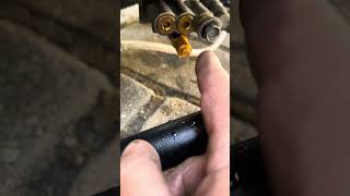 Dewalt 3300psi pressure washer with Honda GCV200 engine no pressure fix [upl. by Feliza]