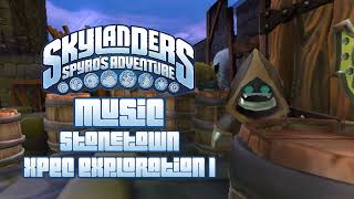 Stonetown  XPEC Exploration 1  Skylanders Spyros Adventure Music [upl. by Attenrev]