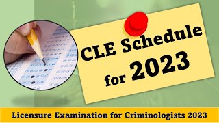 Criminology Brief Talks Ep 13  CLE Schedule for 2023  Criminology Talks [upl. by Assennej]