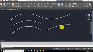 AutoCAD 2019  Drawing Curves With Polylines [upl. by Anelleh]