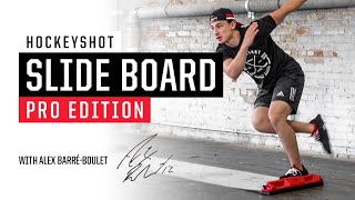 Slide Board Pro by HockeyShot  Build Skating Muscles [upl. by Evie651]