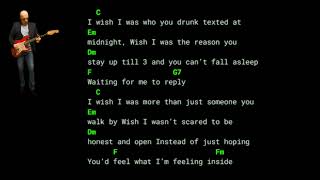 Henry Moodie  drunk text  Lyrics Chords Vocals [upl. by Aicilaanna]