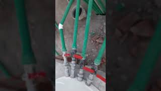 1000 lt water tank fittings plumbingwatershortvideo bathroomfittings youtubeshorts plumbing [upl. by Chet]