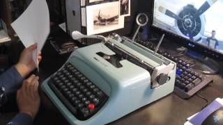 Olivetti Studio 44 Overview [upl. by Aicat]