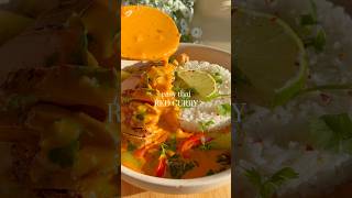 easy thai red curry 🍛🌶️ recipe is on my blog kennascookscom easyrecipe thaicurry dinner food [upl. by Lipsey]