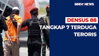 Densus 88 Tangkap 7 Terduga Provakator Terkait Kedatangan Paus Fransiskus  Sindo Sore 0609 [upl. by Enra201]