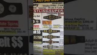 How Much Did Belts Cost During The Ruthless Aggression Era shorts [upl. by Doolittle]