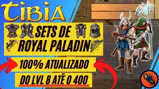 TIBIA ROYAL PALADIN  QUAIS ITENS USAR DO LEVEL 8 AO 400 100 ATUALIZADO [upl. by Mchail]