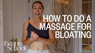 How To Banish Bloating Using This Easy Abdominal Massage Technique  No 43 [upl. by Ruon]