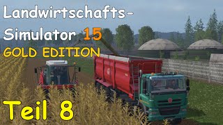 Lets Play LS15 GOLD EDITION Teil 8  MAIS HÄCKSELN  Liongamer1 [upl. by Htaeh]