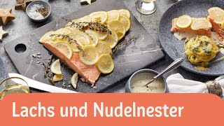 Nudeln mit Lachs – herzhaft und unwiderstehlich 🍝🐟 shorts rewe [upl. by Nevets]