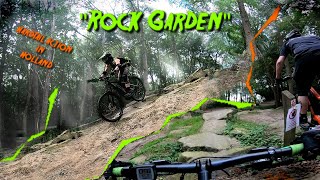 Enduro im Rock Garden  Outdoor Challenge Park Holland  Hulsbeek Oldenzaal NL  Hardtail Freeride [upl. by Majka]