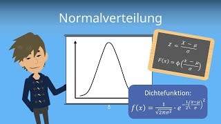 Normalverteilung  Gaußverteilung  Stochastik einfach erklärt mit Rechenbeispiel [upl. by Nosneb]